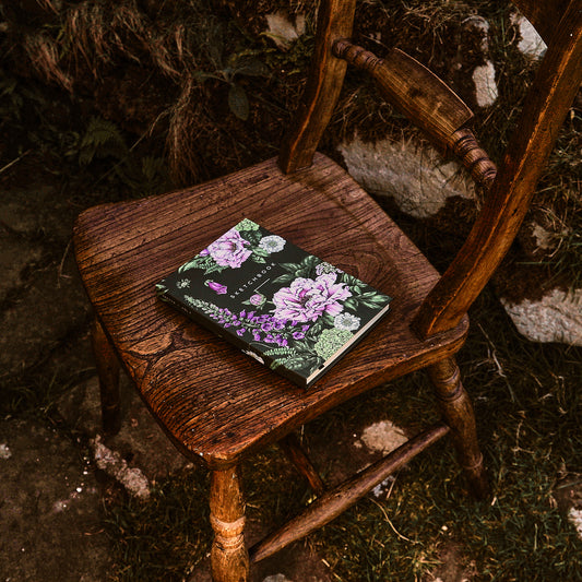 Welsh vintage chair with book