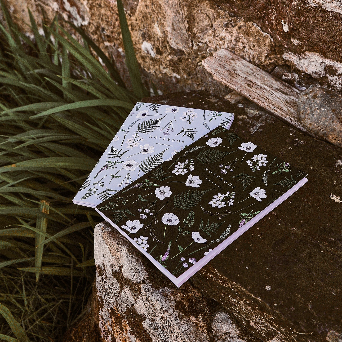 botanical notebook set of two