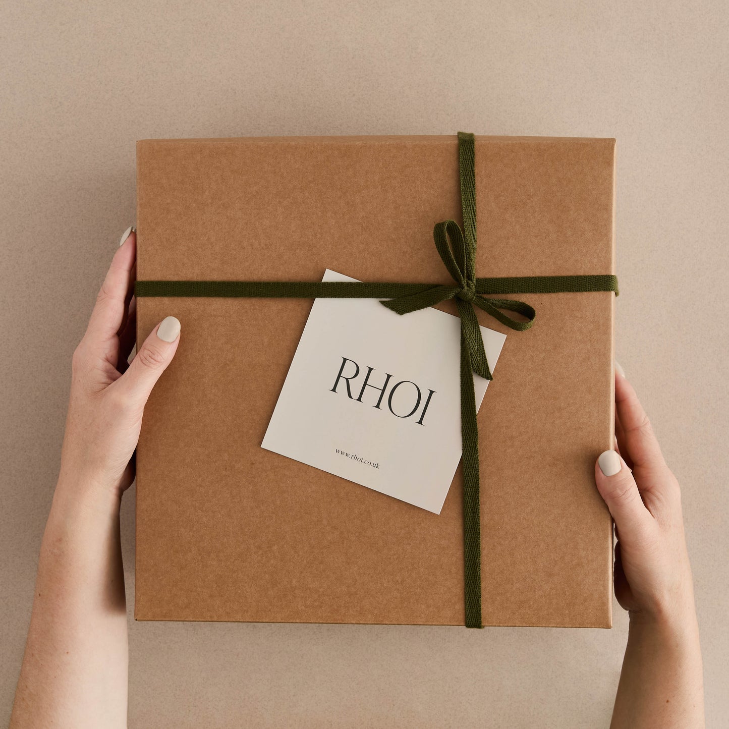 gift box with green bow
