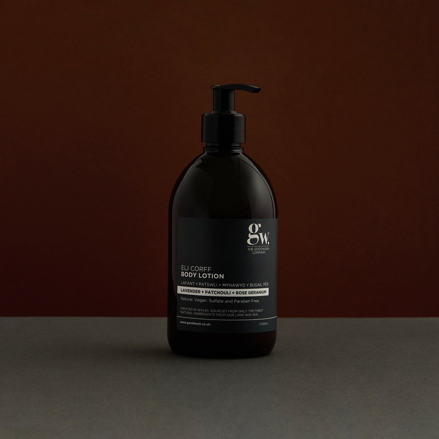 goodwash body lotion made in wales