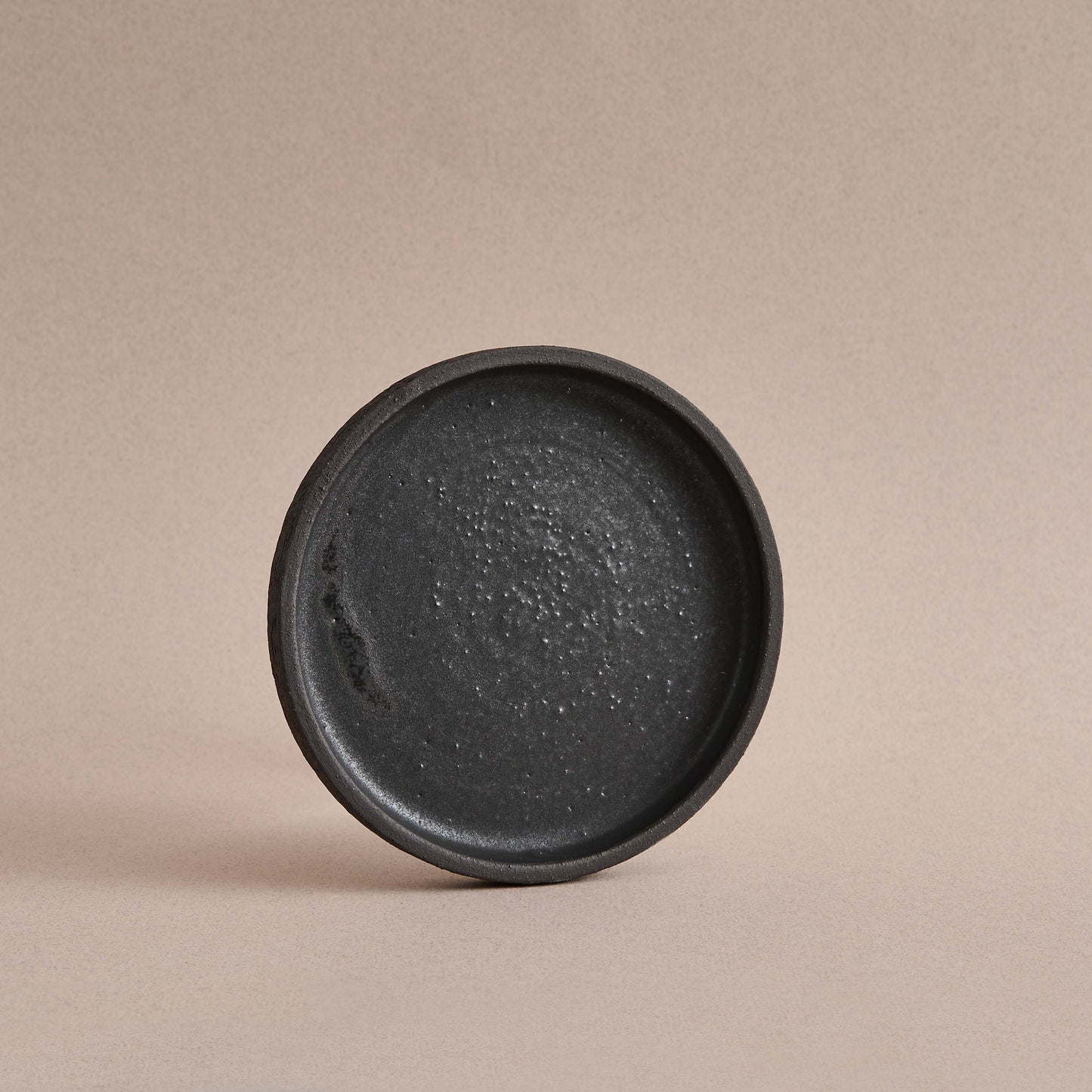 handmade black plate