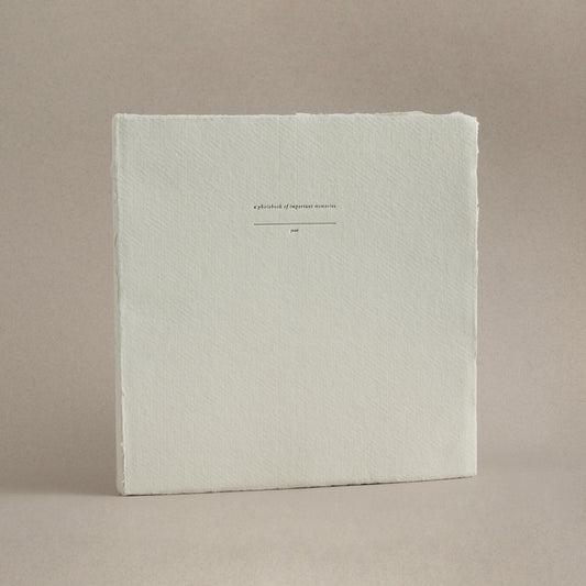 handmade paper photo book