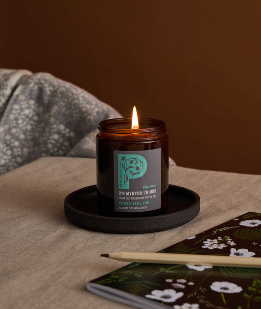 handmade scented candle