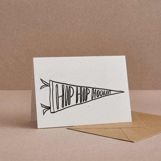hip hip hooray card