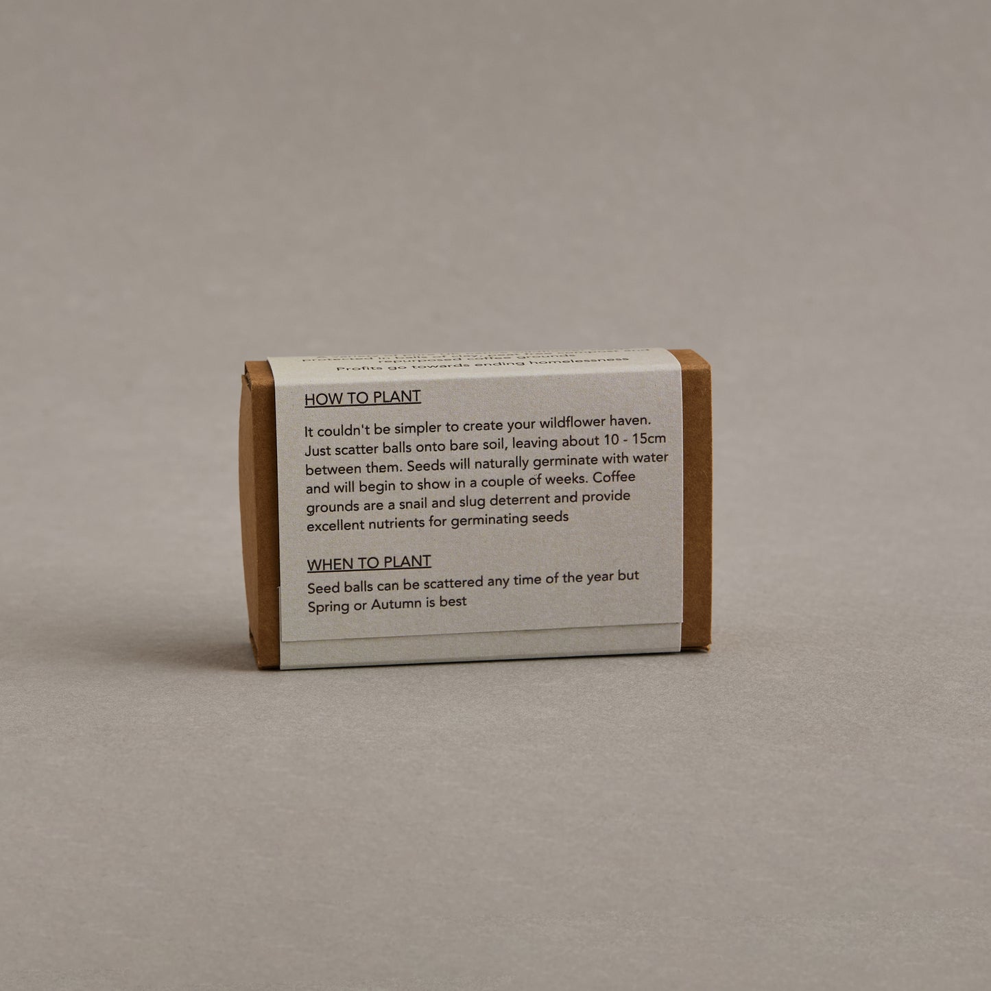 seed balls matchbox gift