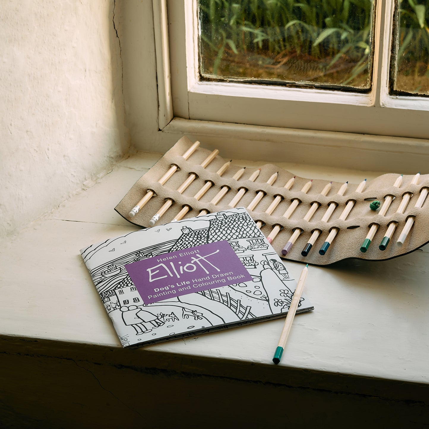 wales colouring book