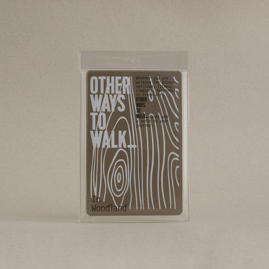 woodland walking prompt card