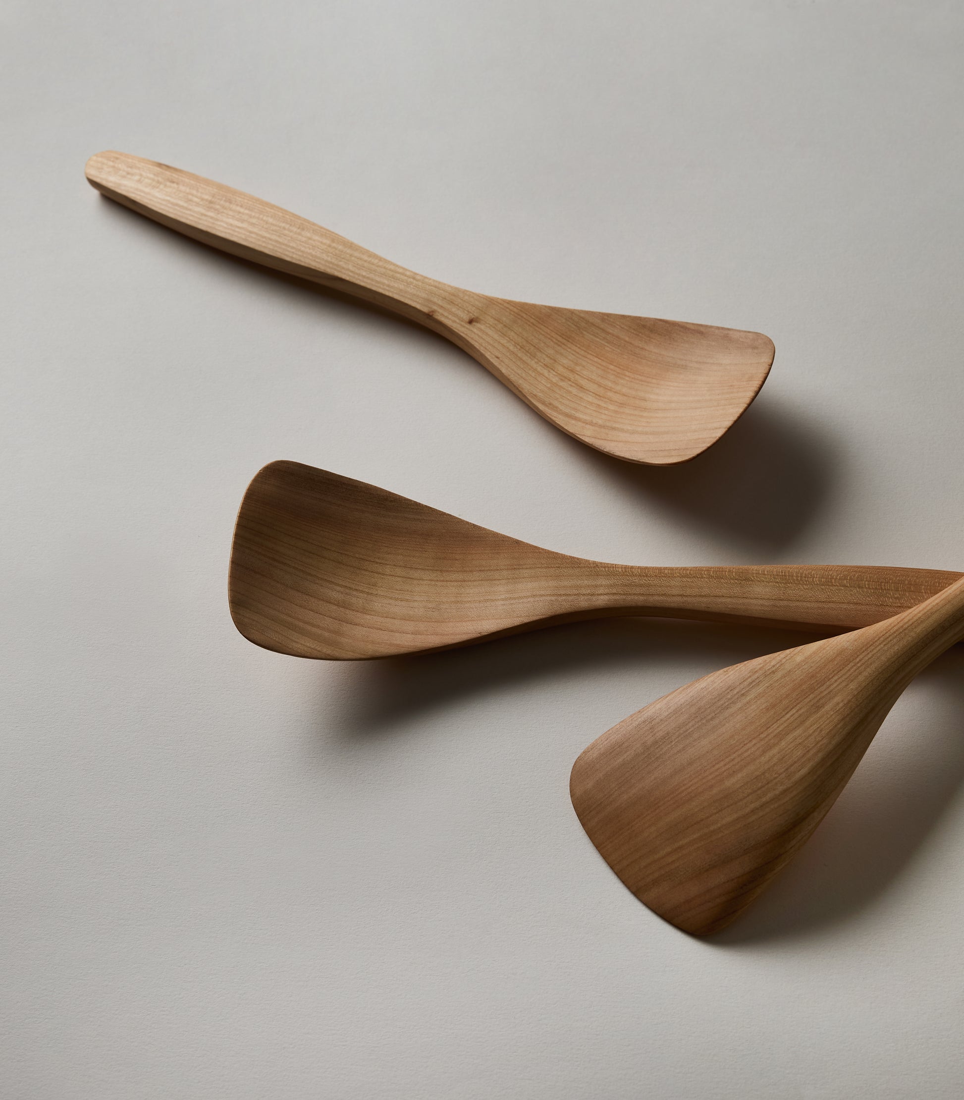 Welsh Cherry wood cooking spoon 