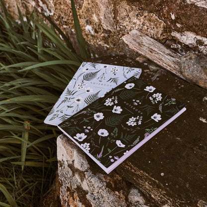 botanical notebook set of two 