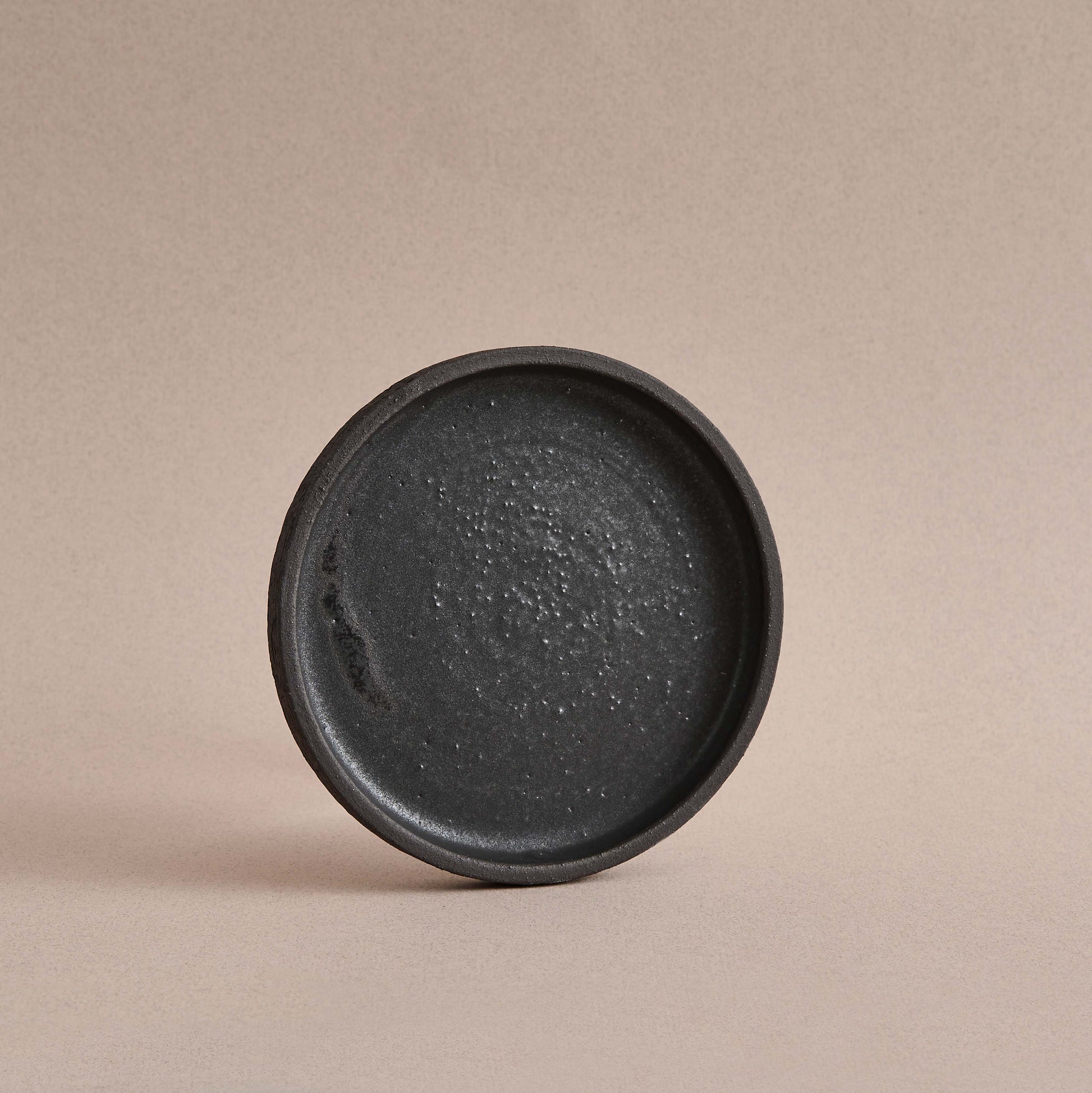 handmade black plate