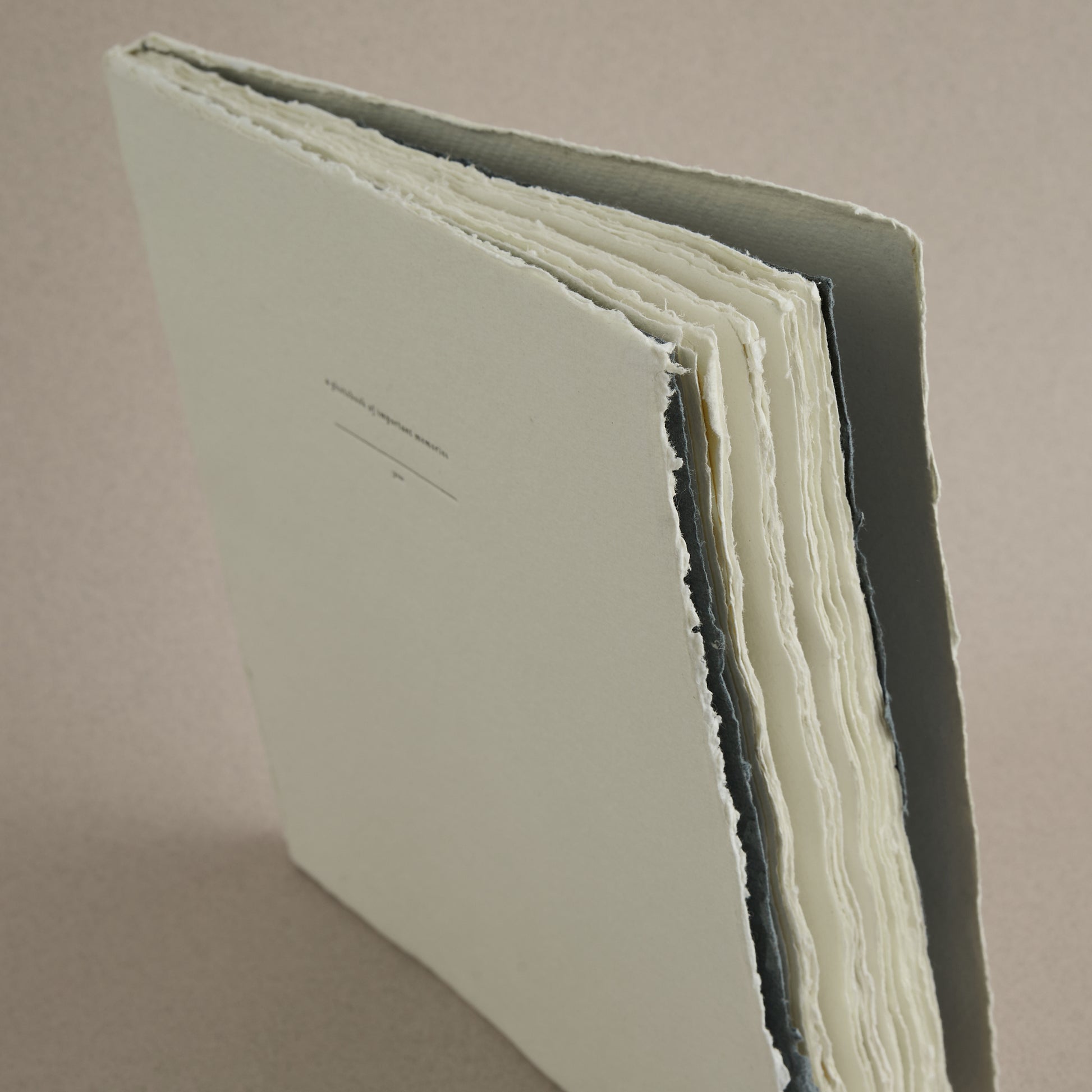 handmade paper photo album