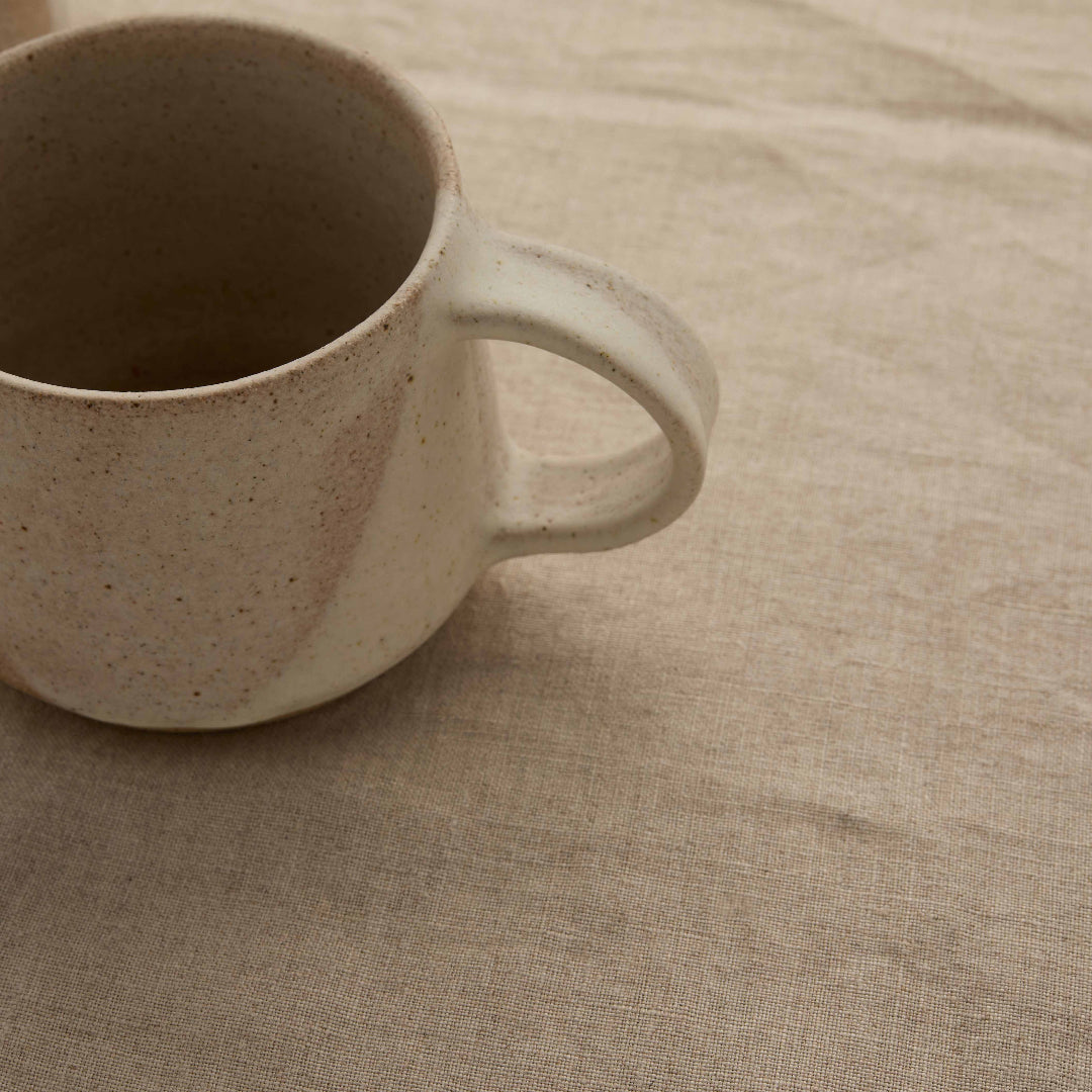 handthrown stoneware toasty glaze