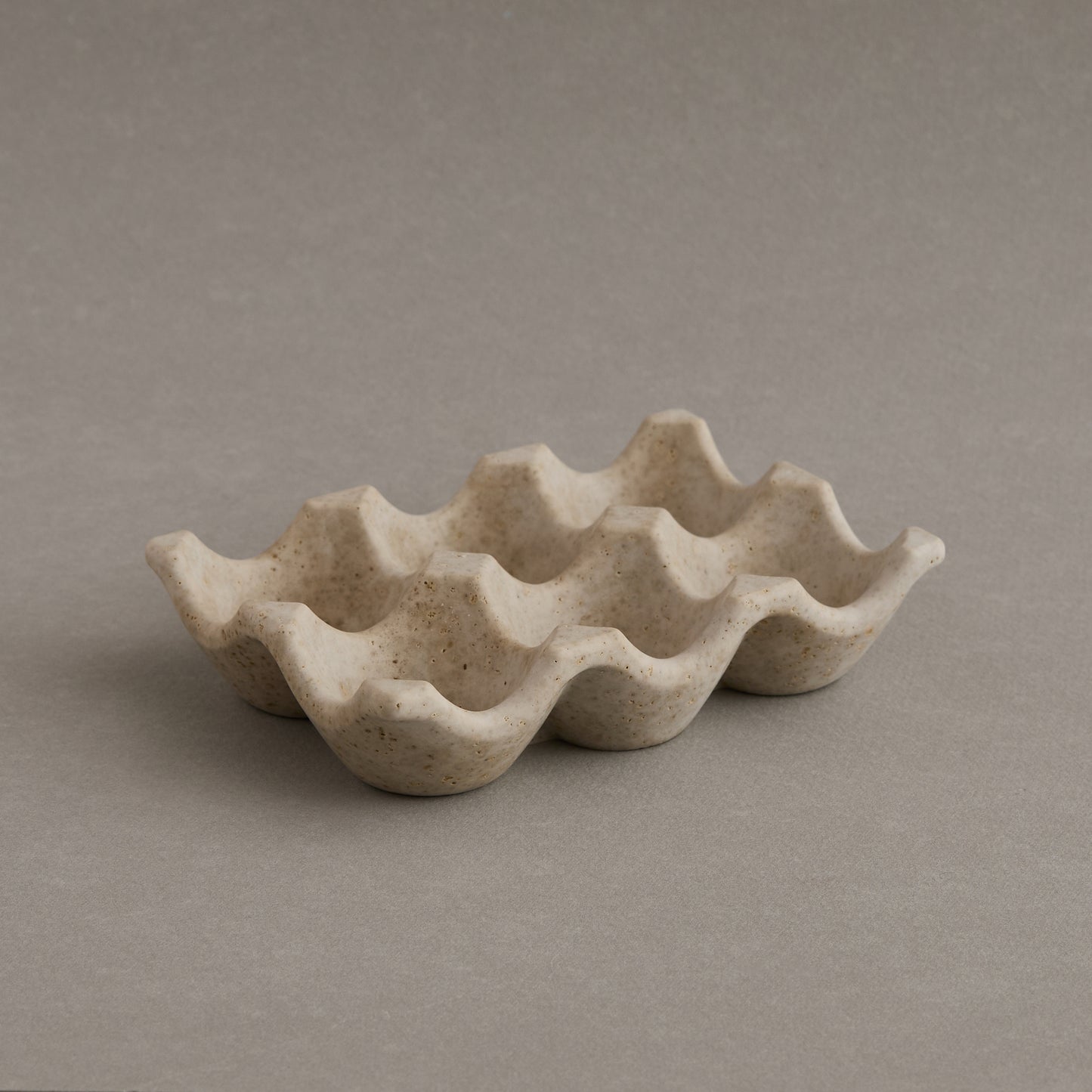 recycled coffee ground egg holder