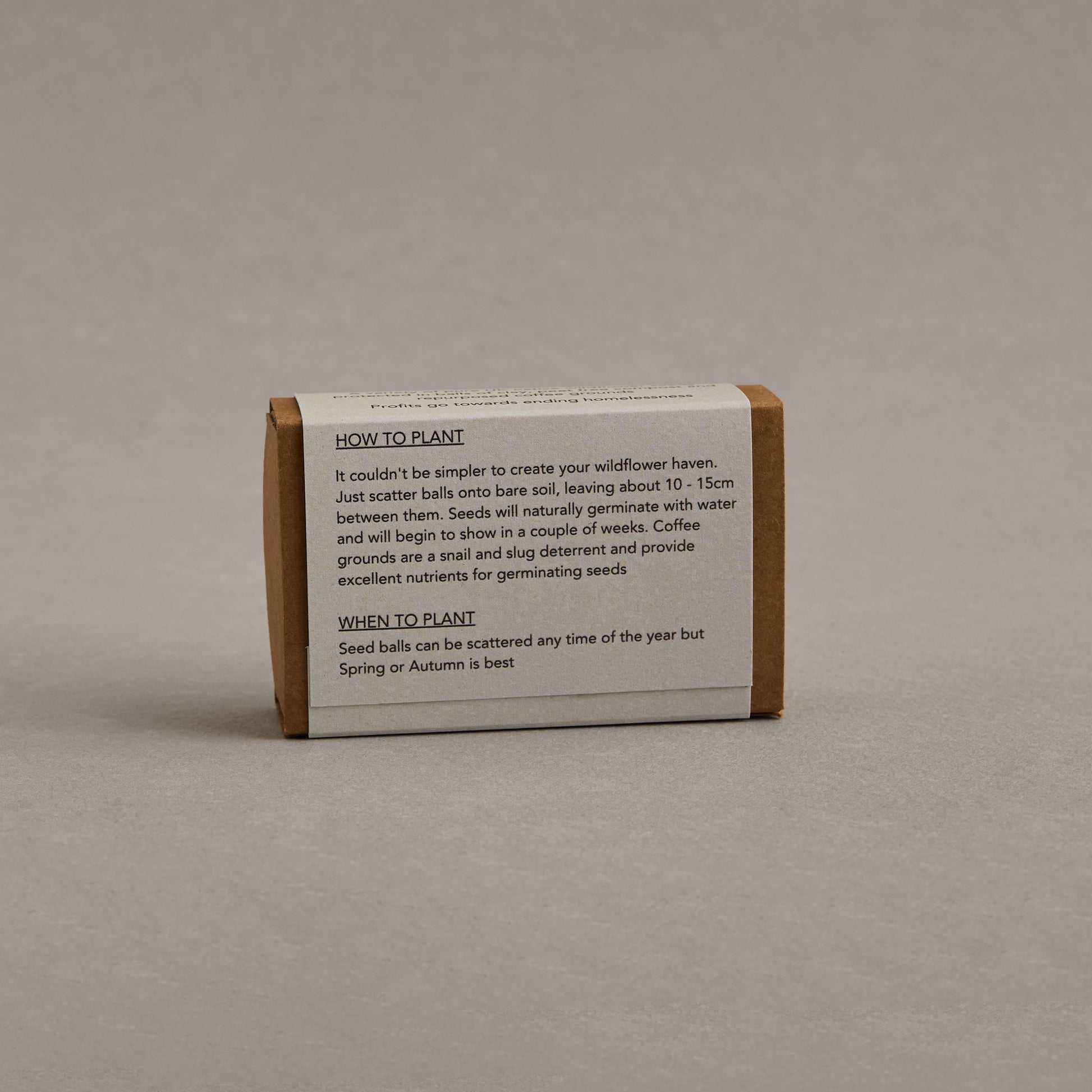 seed balls matchbox gift 